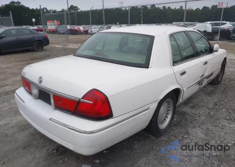 2002 Mercury Grand Marquis Ls из США, поврежденный, VIN 2MEFM75W92X657970